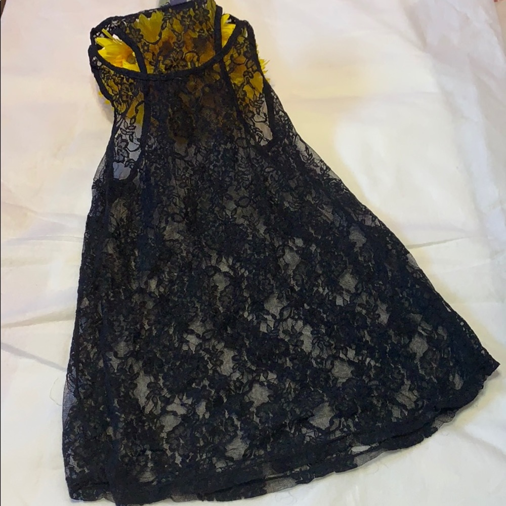 Victoria’s Secret Pink Black Bralette & H&M Divided Lace Tank Bundle - Picture 7 of 9